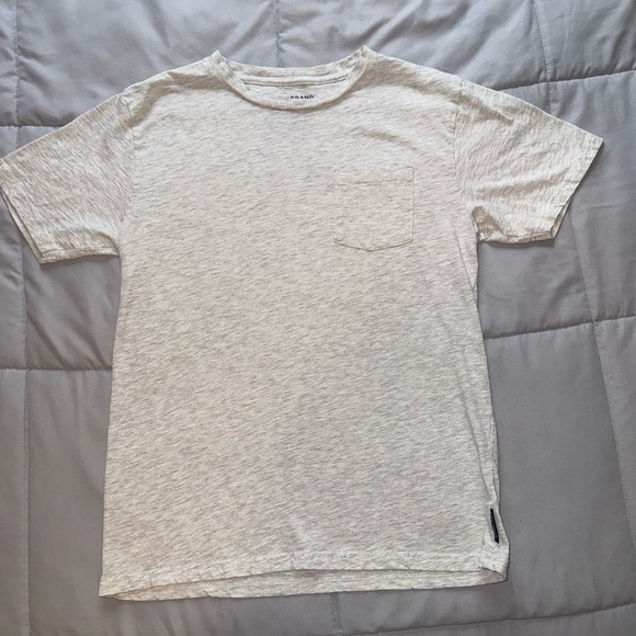 Lucky Brand Heather Gray Pocket Tee Boys Size XL(18/20) - Picture 1 of 5